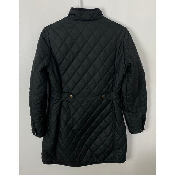 Women Eddie Bauer Sportshop quilted polyester insulated parka jacket coat PS - Picture 4 of 5